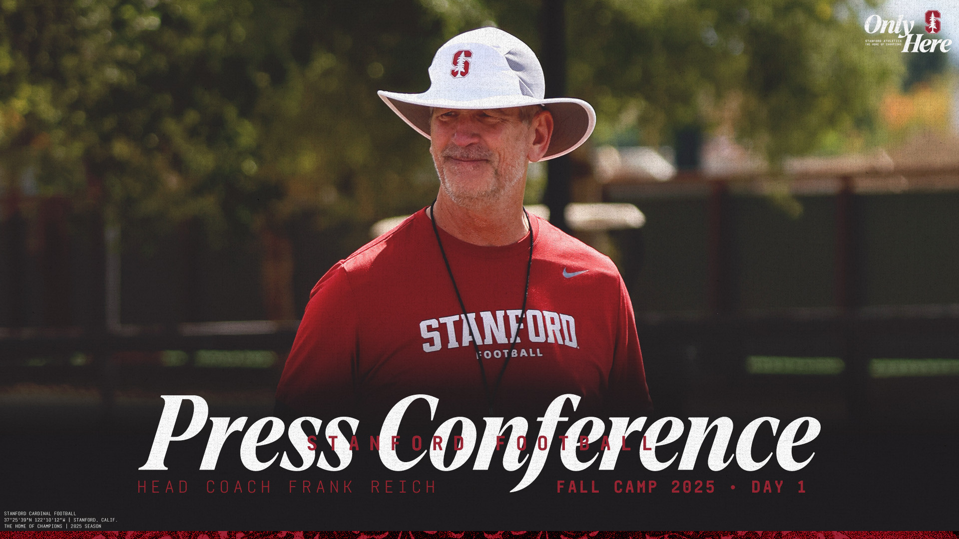 Stanford Football Press Conference: Fall Camp Day One