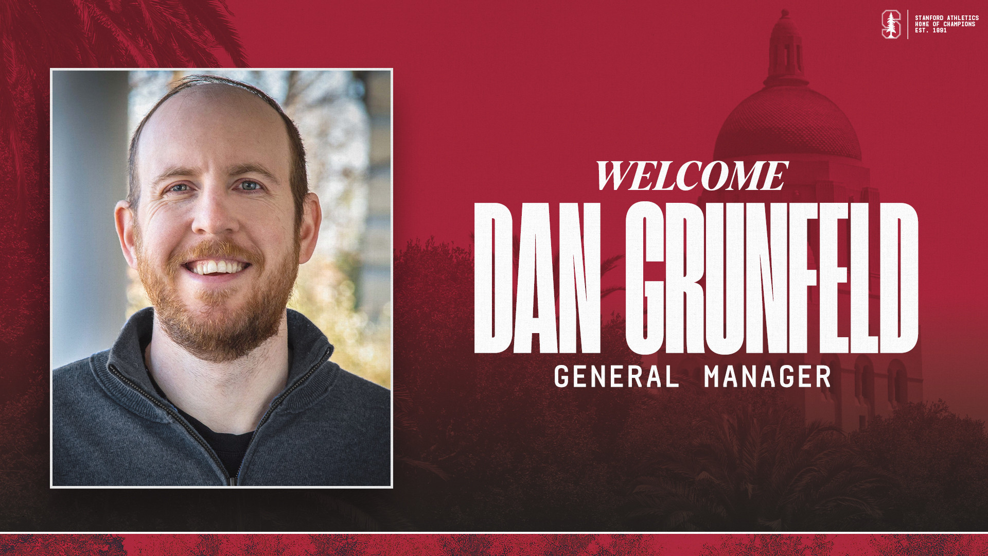gostanford.com - Zach Reynolds - Men's Basketball Names Grunfeld General Manager