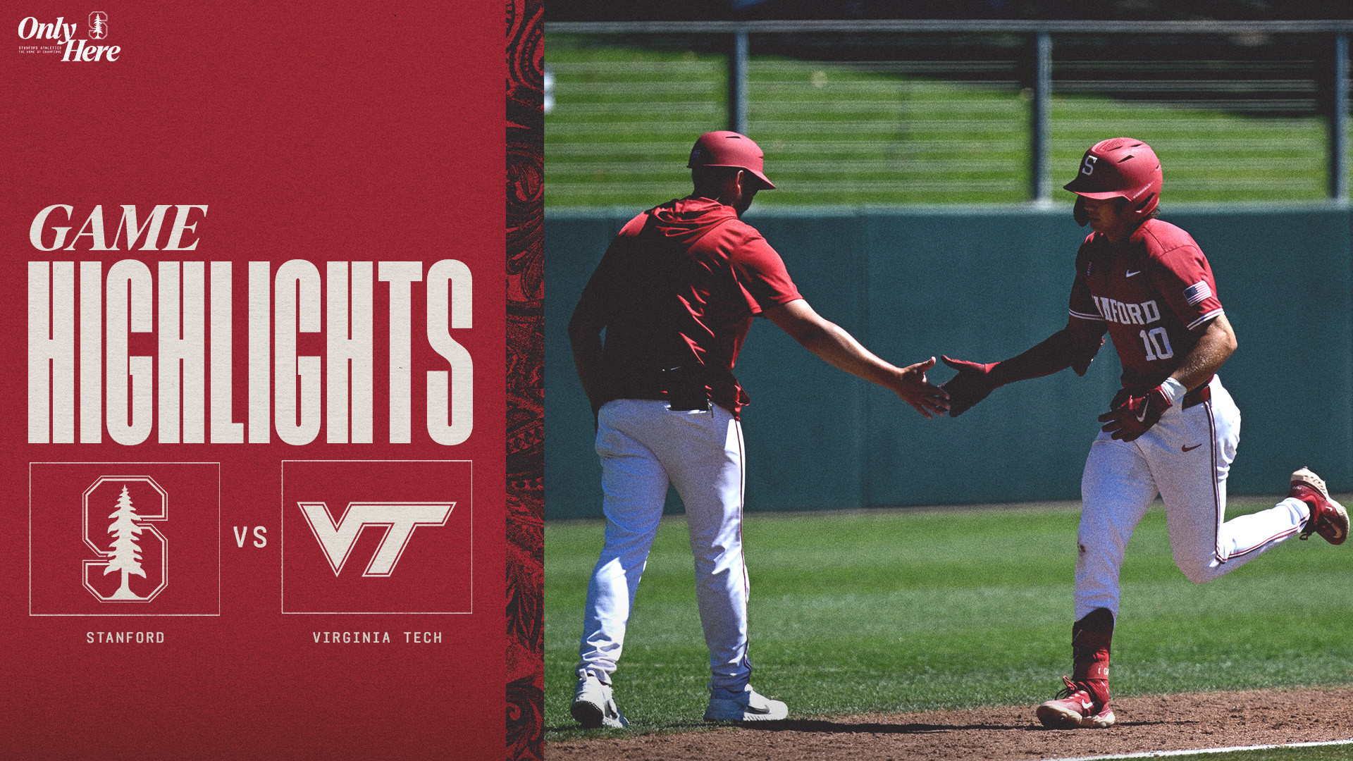 Highlights: Stanford Baseball vs. Virginia Tech (3/29/26)
