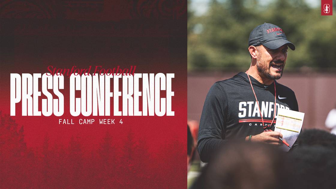 Stanford Football: Fall Camp Press Conference | Week 4
