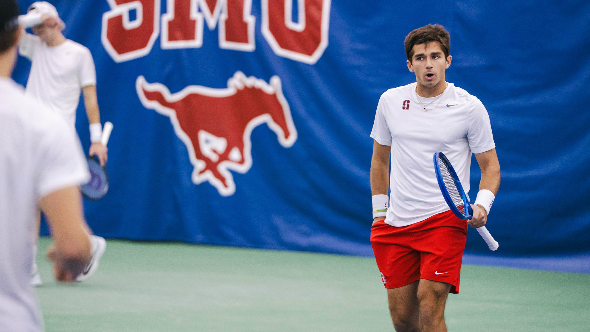 Men’s Tennis Outlasts Arizona State, Advances at Indoors