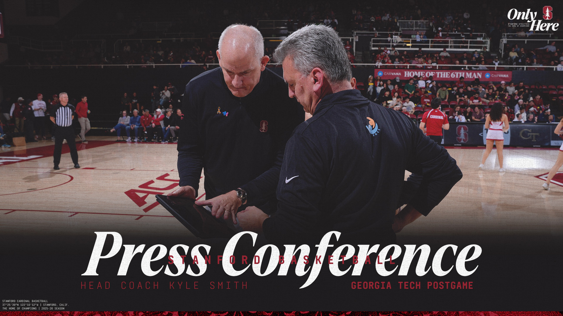 Stanford Men's Basketball: Georgia Tech Postgame Press Conference (2/7/26)