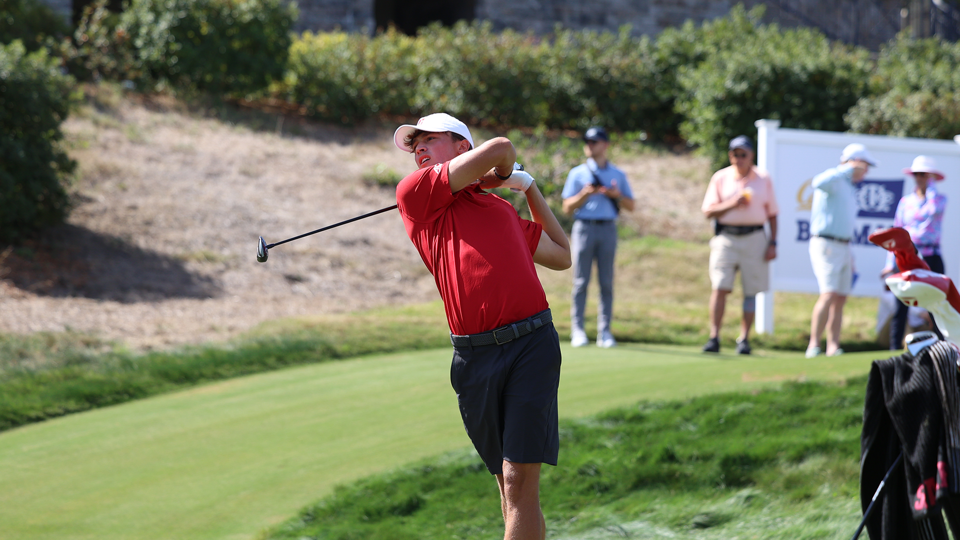 Binaghi Leads Cardinal at Colonial