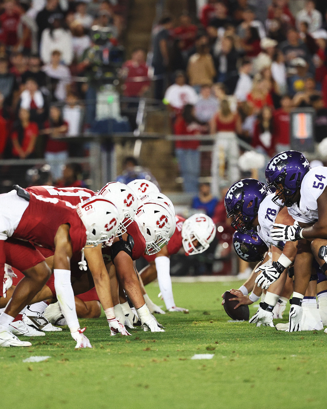 Cardinal Falls to Horned Frogs in Opener - Stanford Cardinal 