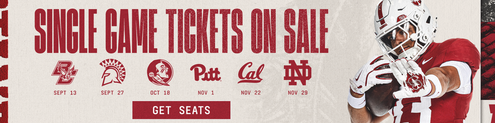 Football Single Game Tickets On Sale