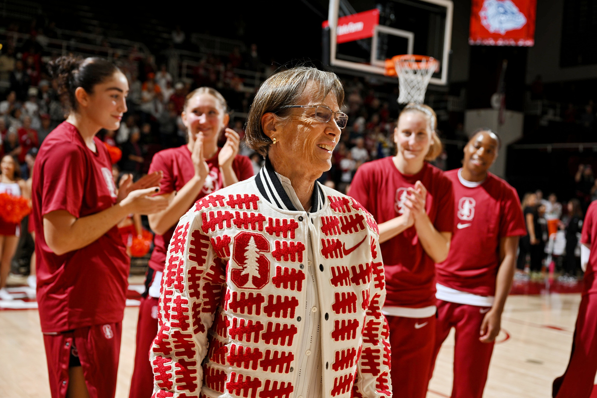 Tara VanDerveer Court Unveiling Ceremony - Stanford Cardinal - Official ...