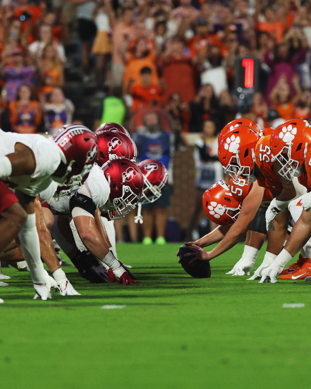Stanford Falls to No. 17 Clemson - Stanford Cardinal - Official