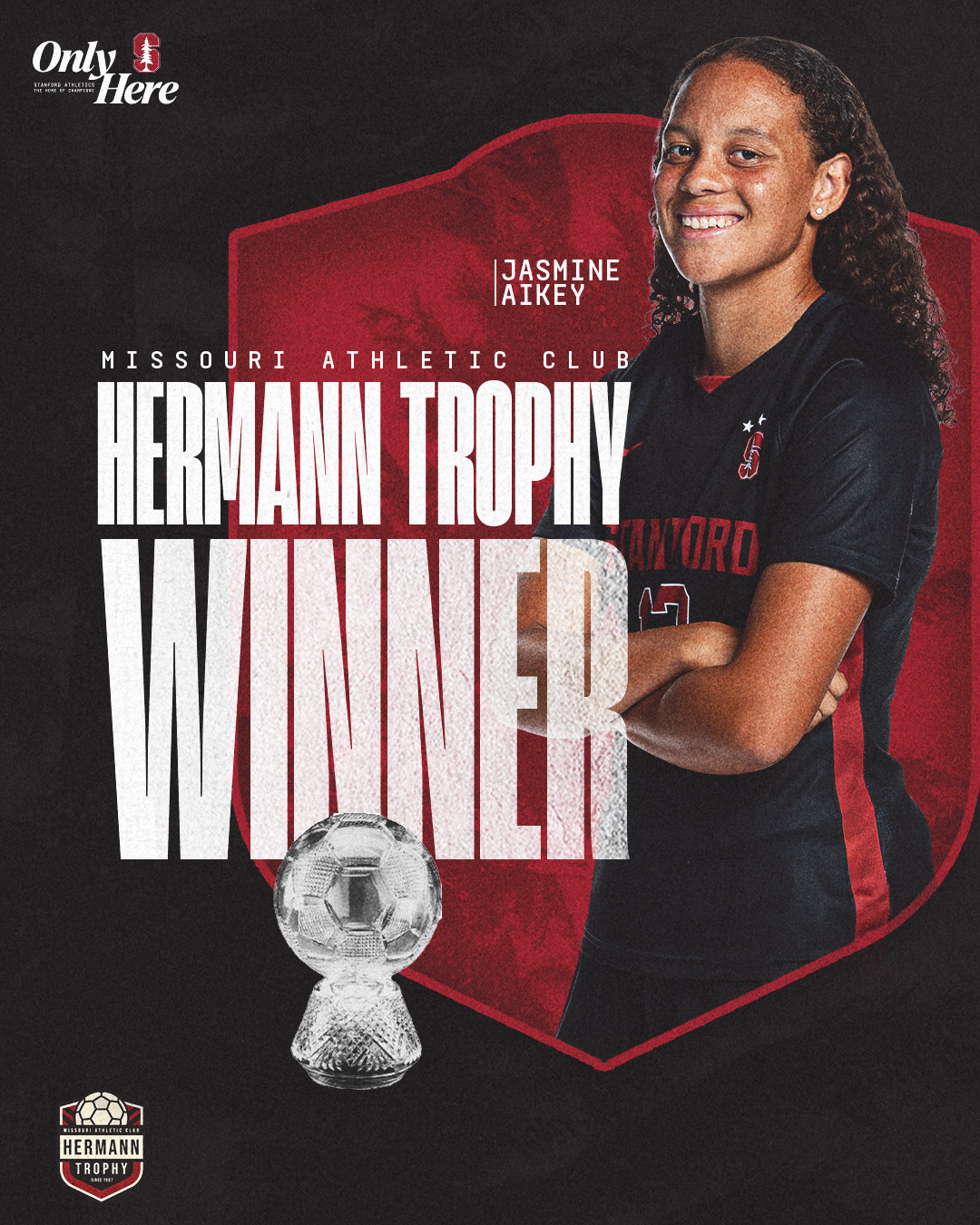 Aikey Wins MAC Hermann Trophy - Stanford Cardinal - Official